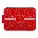 Pumpkins Aluminum Baking Pan with Red Lid (Personalized)
