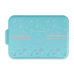 Pumpkins Aluminum Baking Pan with Teal Lid (Personalized)
