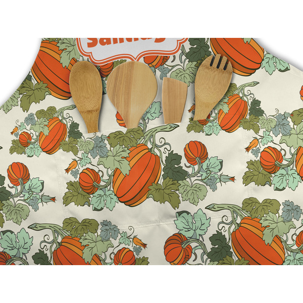 Pumpkins Apron - Pocket Detail with Props