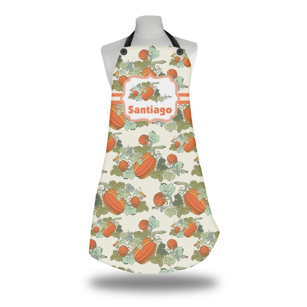 Custom Pumpkins Apron w/ Name or Text