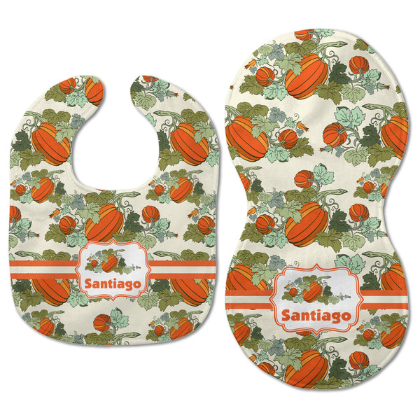Pumpkins Baby Bib & Burp Set - Approval (new bib & burp)