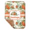 Pumpkins Sherpa Baby Blanket - 30" x 40" w/ Name or Text