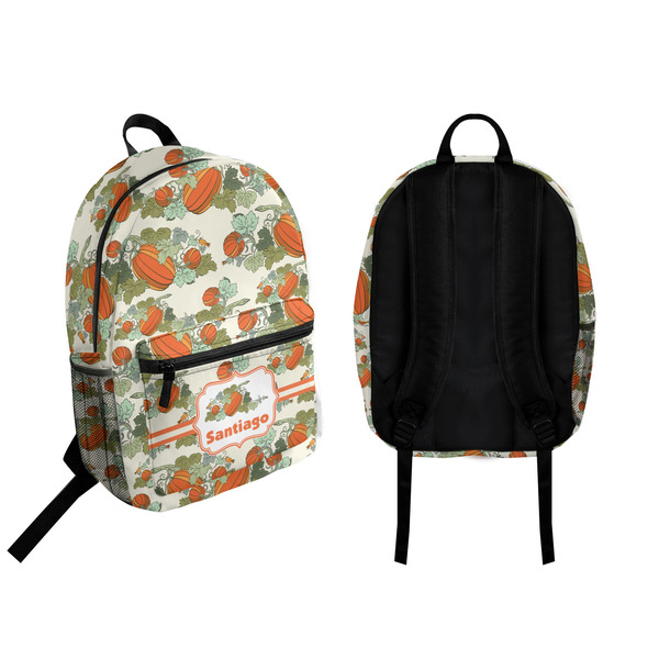 Pumpkins Backpack front and back - Apvl
