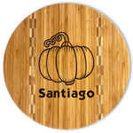 Pumpkins Bamboo Cutting Board (Personalized)