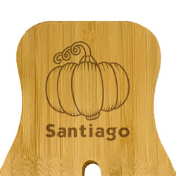 Pumpkins Bamboo Salad Mixing Hand (Personalized)