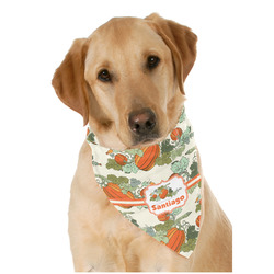 Pumpkins Dog Bandana Scarf w/ Name or Text