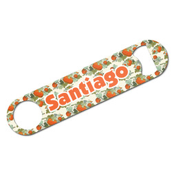 Pumpkins Bar Bottle Opener - White w/ Name or Text