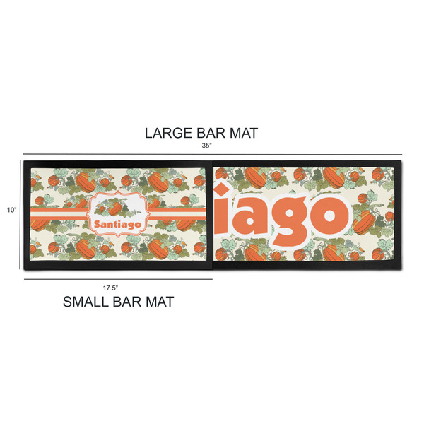 Pumpkins Bar Mats - Sizing Chart