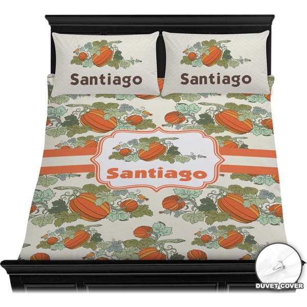 Pumpkins Bedding Set (Queen) - Duvet