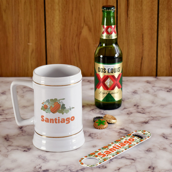 Pumpkins Beer Stein - In Context