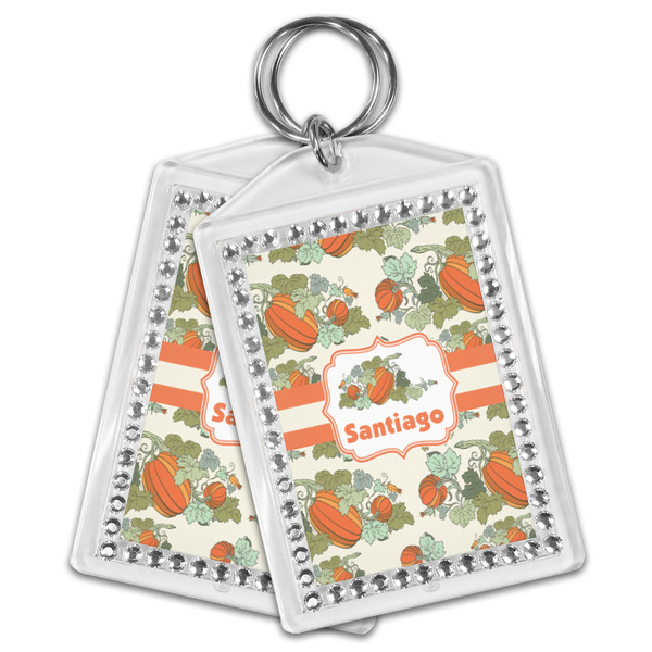 Pumpkins Bling Keychain - MAIN