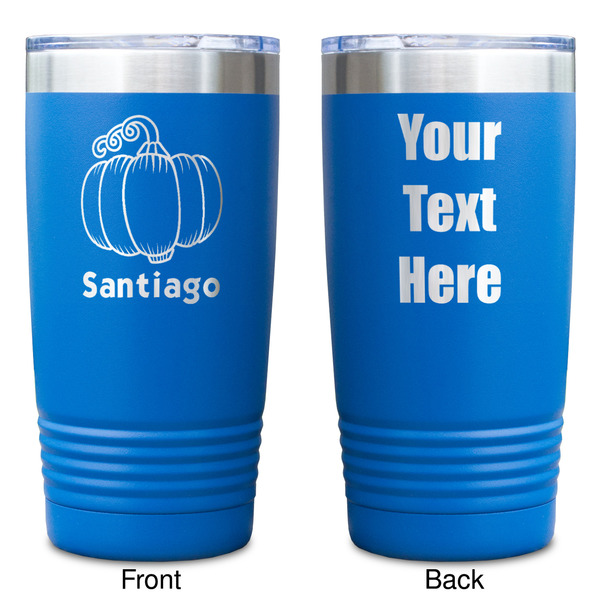 Pumpkins Blue Polar Camel Tumbler - 20oz - Double Sided - Approval