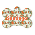 Pumpkins Bone Shaped Dog ID Tag (Personalized)