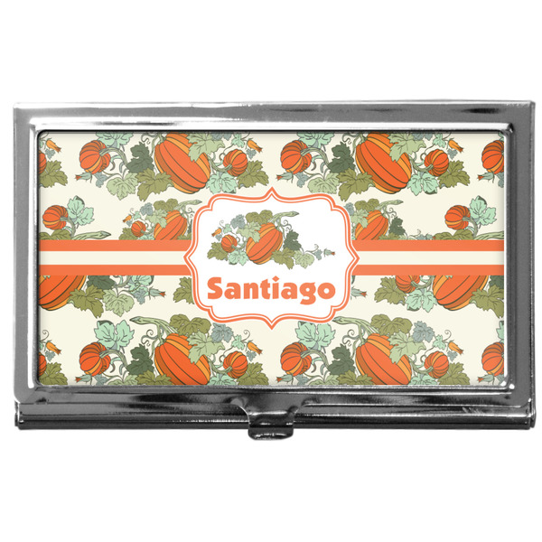 Custom Pumpkins Business Card Case