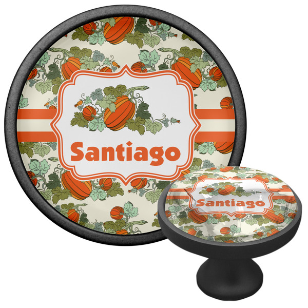 Pumpkins Cabinet Knob - Black - Multi Angle