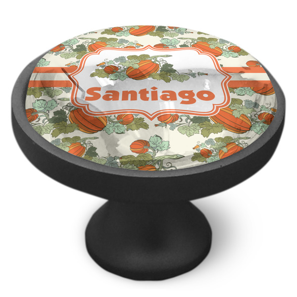 Pumpkins Cabinet Knob - Black - Side