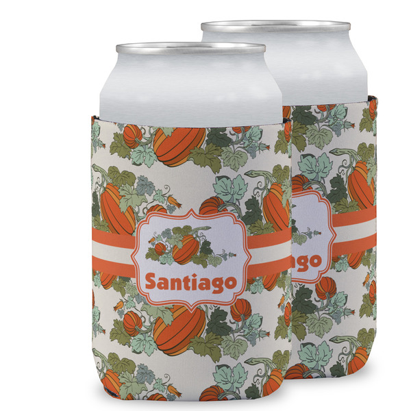 Custom Pumpkins Can Cooler (12 oz) w/ Name or Text