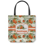 Pumpkins Canvas Tote Bag - Medium - 16"x16" (Personalized)
