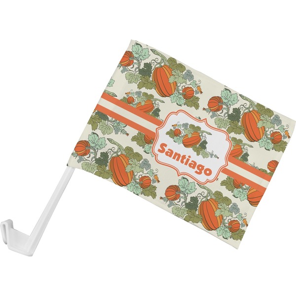 Custom Pumpkins Car Flag - Small w/ Name or Text