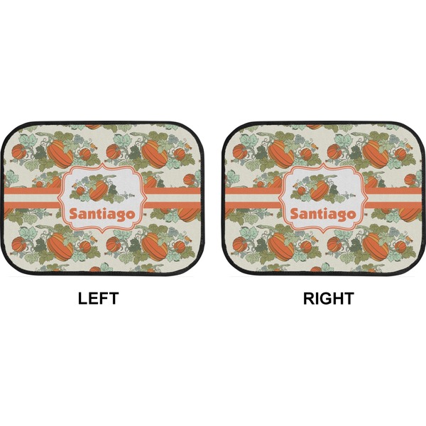 Pumpkins Car Floor Mats (Back Seat) (Approval)