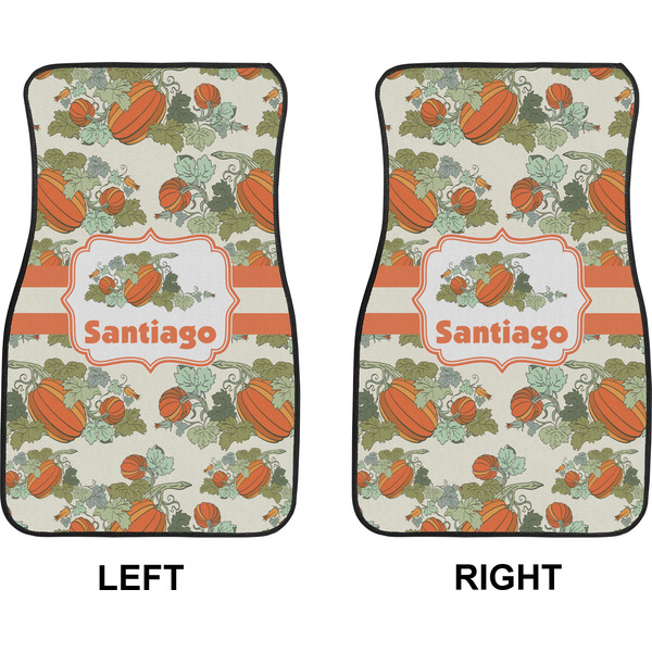 Pumpkins Car Mat Front - Approval