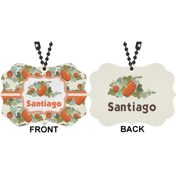 Pumpkins Car Ornament (Approval)