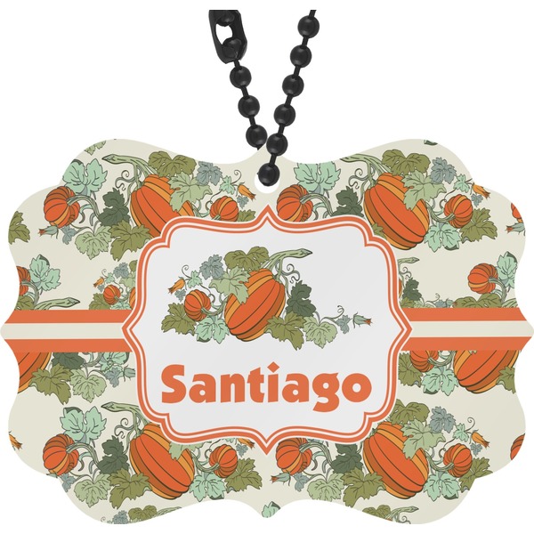 Custom Pumpkins Rear View Mirror Charm (Personalized)
