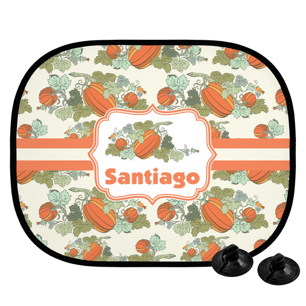 Custom Pumpkins Car Side Window Sun Shade (Personalized)