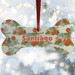 Pumpkins Ceramic Dog Ornament w/ Name or Text