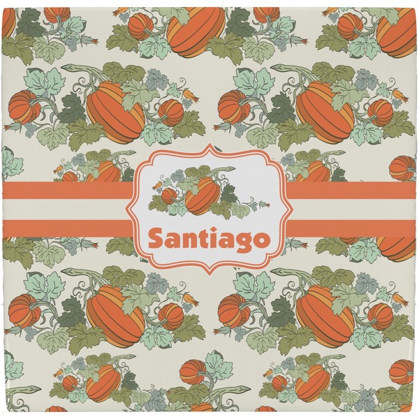 Custom Pumpkins Ceramic Tile Hot Pad (Personalized)