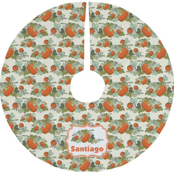 Custom Pumpkins Tree Skirt (Personalized)