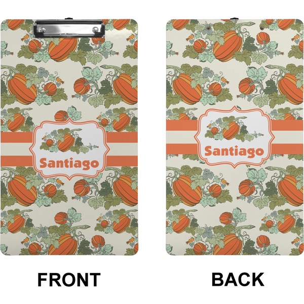 Pumpkins Clipboard (Legal) (Front + Back)