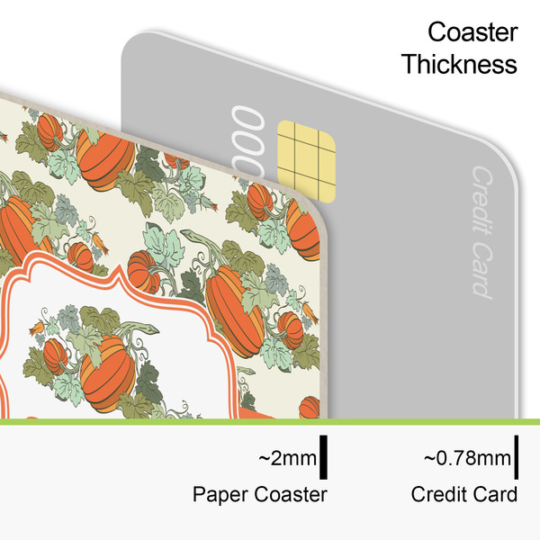 Pumpkins Coaster Thickness
