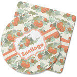 Pumpkins Rubber Backed Coaster (Personalized)