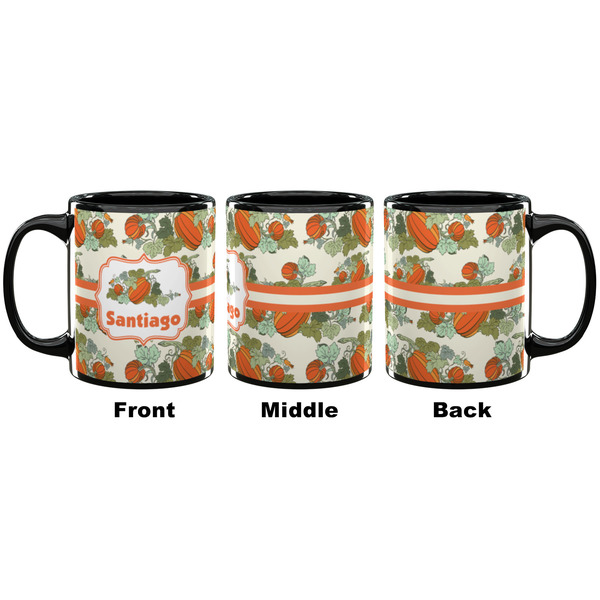 Pumpkins Coffee Mug - 11 oz - Black APPROVAL