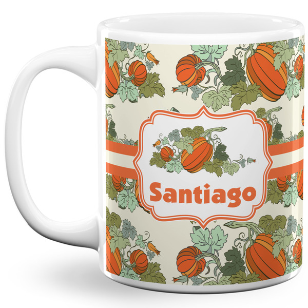 Custom Pumpkins 11 Oz Coffee Mug - White (Personalized)