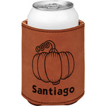 Pumpkins Leatherette Can Sleeve - Single Sided (Personalized)