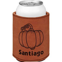 Pumpkins Leatherette Can Sleeve - Single Sided (Personalized)