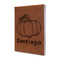 Pumpkins Leatherette Journal (Personalized)