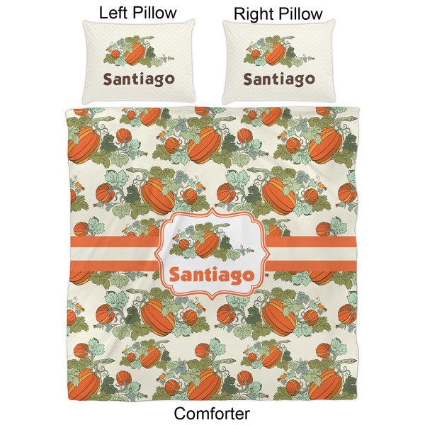 Pumpkins Comforter Set - Queen - Approval