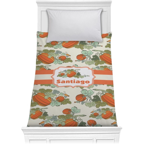 Custom Pumpkins Comforter - Twin XL (Personalized)