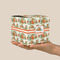 Pumpkins Cube Favor Gift Box - On Hand - Scale View