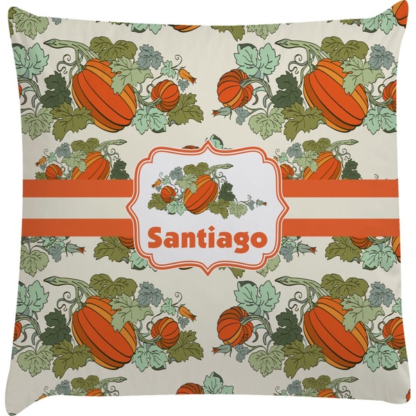 Custom Pumpkins Decorative Pillow Case (Personalized)