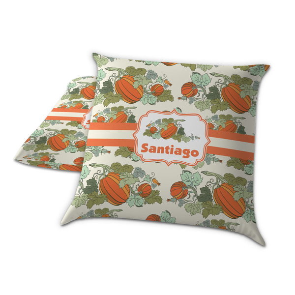 Pumpkins Decorative Pillow Case - TWO