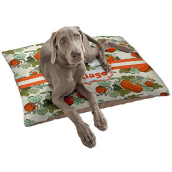 Pumpkins Dog Bed - Large w/ Name or Text