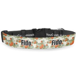 Pumpkins Deluxe Dog Collar (Personalized)