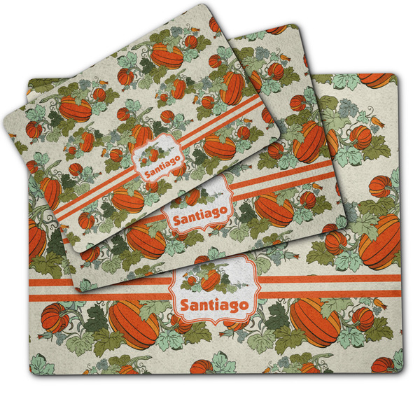 Pumpkins Dog Food Mat - MAIN (sm, med, lrg)