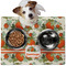 Pumpkins Dog Food Mat - Medium LIFESTYLE