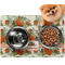 Pumpkins Dog Food Mat - Small LIFESTYLE