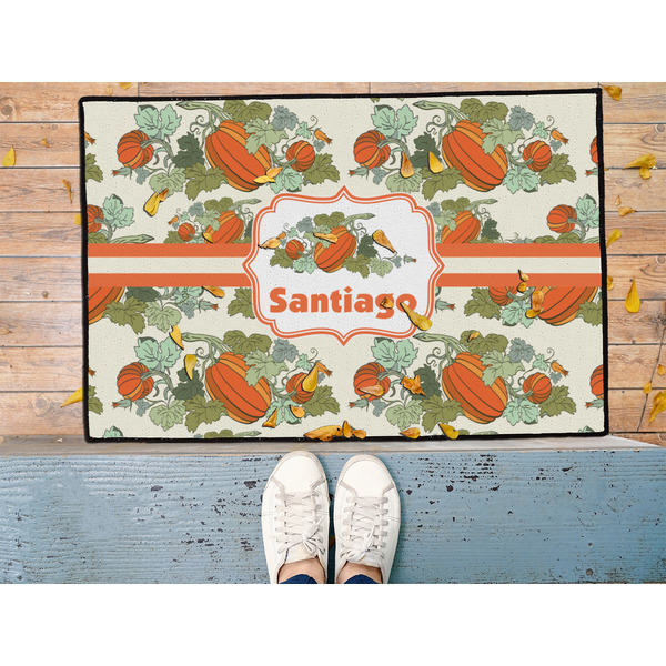Pumpkins Door Mat - LIFESTYLE (Med)